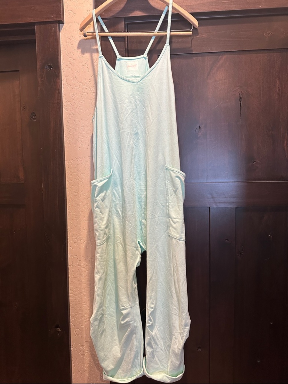 Free People Hotshot Jumpsuit mint